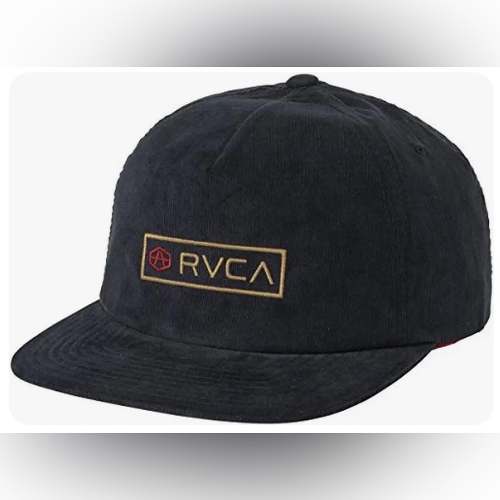 RVCA LIMITED EDITION💰 Andrew Reynolds NWT Adjustable Cap Rare SnapBack Navy - Picture 1 of 2